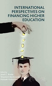Front cover of International Perspectives on Financing Higher Education by Josef C. Brada