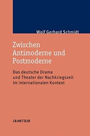 Cover of Zwischen Antimoderne und Postmoderne by Wolf Gerhard Schmidt
