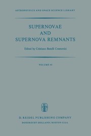 Front cover of Supernovae and Supernova Remnants by C. B. Cosmovici