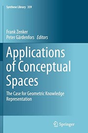 Front cover of Applications of Conceptual Spaces by Frank Zenker