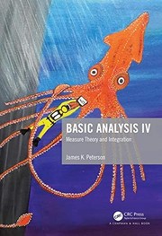Cover of Basic Analysis IV by James K. Peterson