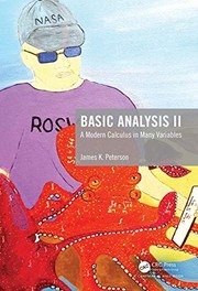 Cover of Basic Analysis II by James K. Peterson