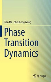 Cover of Phase Transition Dynamics by Tian Ma