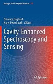 Front cover of Cavity-Enhanced Spectroscopy and Sensing by Gianluca Gagliardi