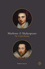 Cover of Marlowe and Shakespeare by Robert Sawyer