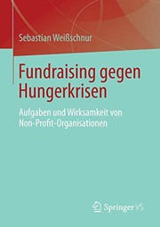 Front cover of Fundraising gegen Hungerkrisen by Sebastian Weißschnur