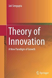 Front cover of Theory of Innovation by Jati Sengupta