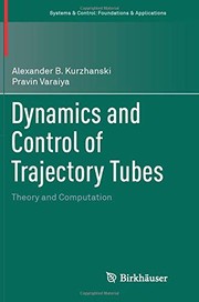 Front cover of Dynamics and Control of Trajectory Tubes by Alexander B. B. Kurzhanski