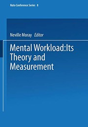 Cover of Mental Workload by Neville Moray