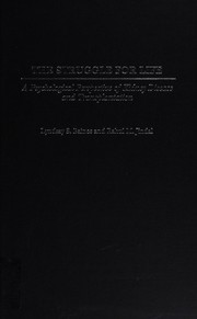 Front cover of The struggle for life by Lyndsay S. Baines