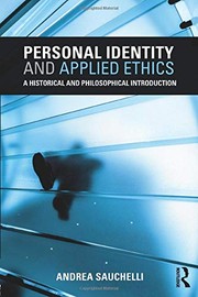 Cover of Personal Identity and Applied Ethics by Andrea Sauchelli