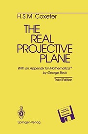 Cover of The real projective plane by H. S. M. Coxeter