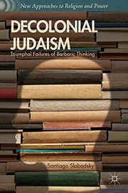 Cover of Decolonial Judaism by S. Slabodsky