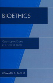 Cover of Biomedical ethics by Howard B. Radest