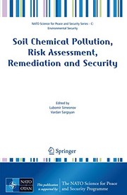 Front cover of Soil Chemical Pollution, Risk Assessment, Remediation and Security by Vardan Sargsyan