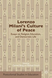Front cover of Lorenzo Milani's Culture of Peace by C. Borg