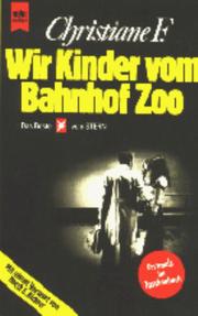 Front cover of Wir Kinder vom Bahnhof Zoo by Christiane Felscherinow