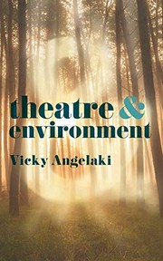 Cover of Theatre & Environment by Vicky Angelaki