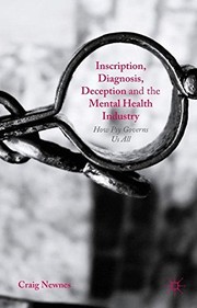 Cover of Inscription, Diagnosis, Deception and the Mental Health Industry by Craig Newnes