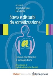 Front cover of Stress e disturbi da somatizzazione by Angelo Compare