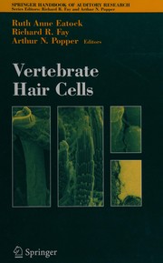 Front cover of Vertebrate hair cells by Richard R. Fay