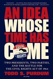 Cover of An idea whose time has come by Todd S. Purdum