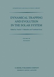 Cover of Dynamical Trapping and Evolution in the Solar System by Vassilis V. Markellos