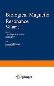 Front cover of Biological magnetic resonance by Lawrence Berliner