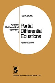 Cover of Partial differential equations by Fritz John