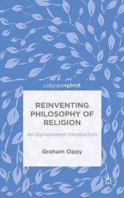 Front cover of Reinventing Philosophy of Religion by G. Oppy