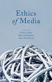 Front cover of Ethics of Media by N. Couldry