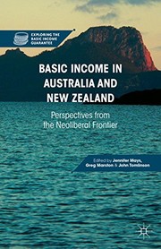 Front cover of Basic Income in Australia and New Zealand by J. Mays