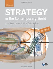 Front cover of Strategy in the Contemporary World by John Baylis