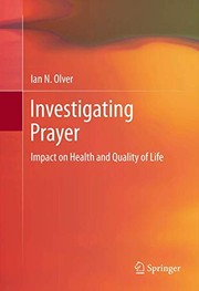 Cover of Investigating Prayer by Ian Olver