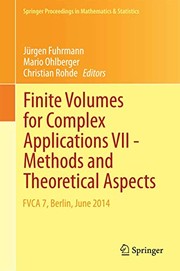 Front cover of Finite Volumes for Complex Applications VII-Methods and Theoretical Aspects by Jürgen Fuhrmann