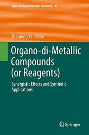 Front cover of Organo-di-Metallic Compounds by Zhenfeng Xi