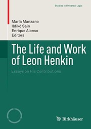 Front cover of The Life and Work of Leon Henkin by María Manzano