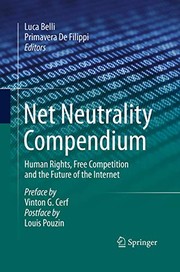 Cover of Net Neutrality Compendium by Luca Belli
