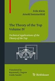 Cover of The Theory of the Top. Volume IV by Felix Klein
