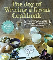 Front cover of The Joy of Writing a Great Cookbook by Kim Yorio