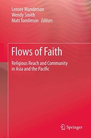 Front cover of Flows of Faith by Lenore Manderson
