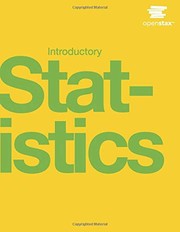 Cover of Introductory Statistics by Barbara Illowsky