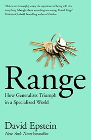 Cover of Range by David Epstein