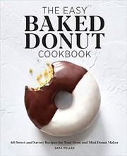 Cover of The Easy Baked Donut Cookbook by Sara Mellas