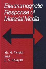 Front cover of Electromagnetic Response of Material Media by Yu.A. Ilinskii