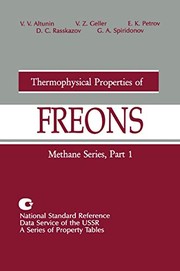 Front cover of Thermophysical Properties of Freons by Theodore B. Selover