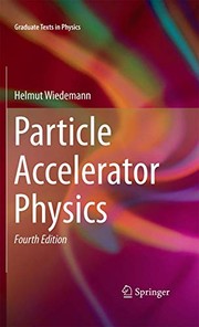 Cover of Particle Accelerator Physics by Helmut Wiedemann