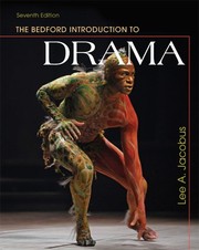 Front cover of The Bedford Introduction to Drama by Lee A. Jacobus