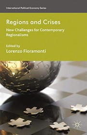 Front cover of Regions and crises by Lorenzo Fioramonti