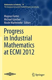 Front cover of Progress in Industrial Mathematics at ECMI 2012 by Magnus Fontes